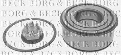 BORG & BECK bwk637 -  Комплект подшипника ступицы колеса